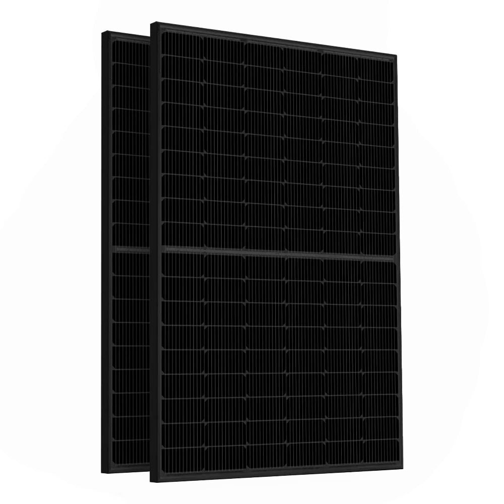 Balkonkraftwerk Solar‑Direct 900W Bifazial – Steckdosefertig – Mit oder ohne Halterung
