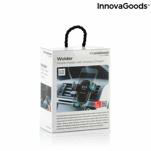 Kfz-Handyhalterung mit kabelloser Ladefunktion – Wolder InnovaGoods