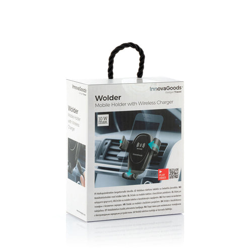 Kfz-Handyhalterung mit kabelloser Ladefunktion – Wolder InnovaGoods